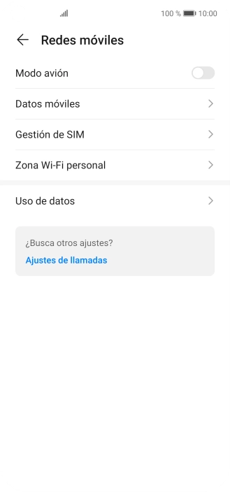 Pulsa Zona Wi-Fi personal.