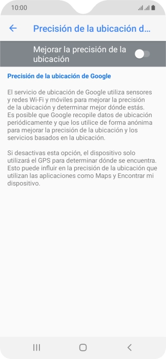 Si pulsas el indicador junto a Si pulsas el indicador junto a