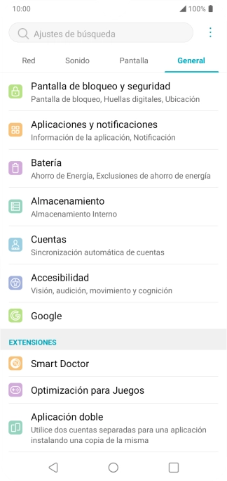 Pulsa Pantalla de bloqueo y seguridad. Pulsa Pantalla de bloqueo y seguridad.