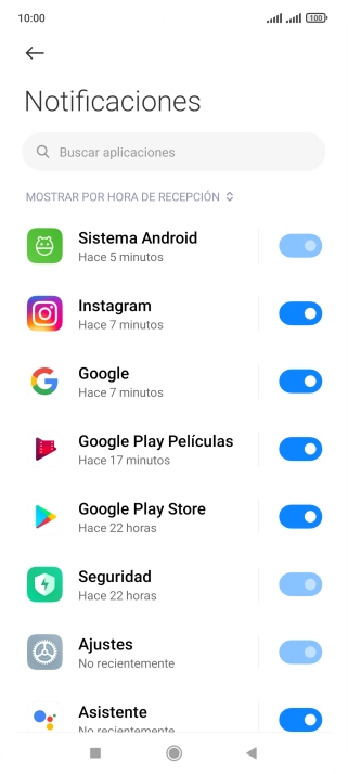 Pulsa la app deseada. Pulsa la app deseada.