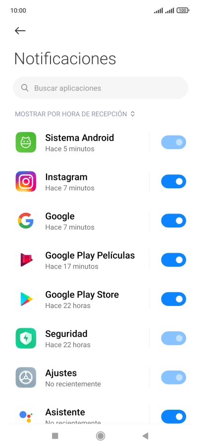 Pulsa la app deseada. Pulsa la app deseada.