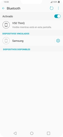 Pulsa la tecla de inicio para terminar y regresar a la pantalla de inicio.