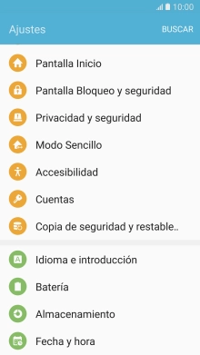 Pulsa Cuentas.