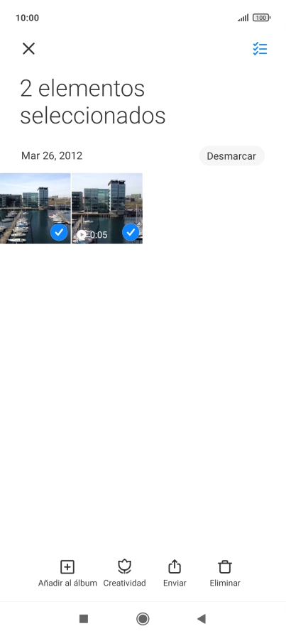 Pulsa Enviar.
