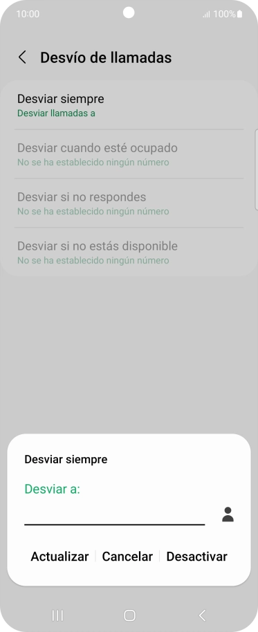 Pulsa Desactivar. Pulsa Desactivar.