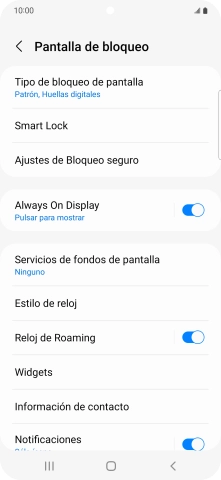 Pulsa Tipo de bloqueo de pantalla e introduce el código de seguridad extra que has creado anteriormente. Pulsa Tipo de bloqueo de pantalla e introduce el código de seguridad extra que has creado anteriormente.