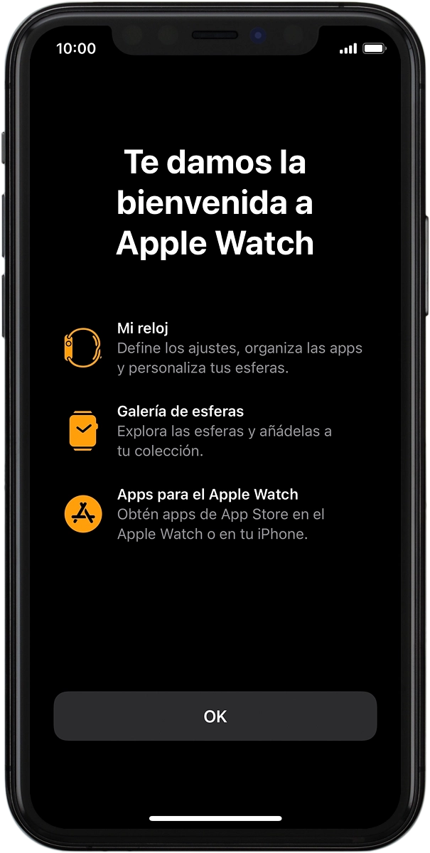 En el teléfono: Pulsa OK para finalizar la activación.