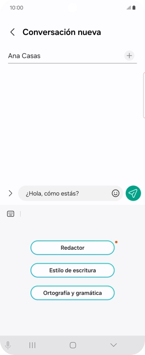 Pulsa Estilo de escritura. Pulsa Estilo de escritura.