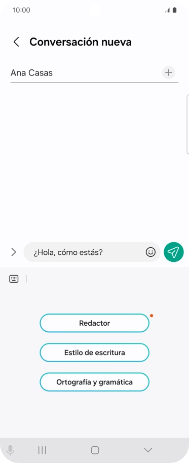 Pulsa Estilo de escritura. Pulsa Estilo de escritura.
