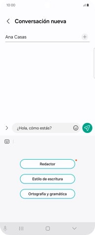 Pulsa Estilo de escritura. Pulsa Estilo de escritura.