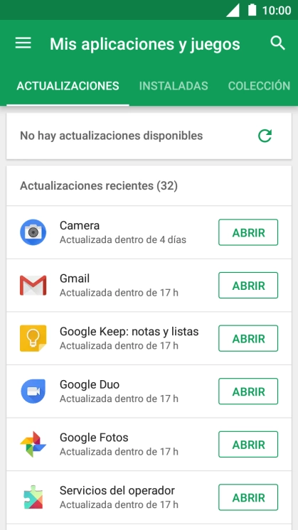 Pulsa INSTALADAS. Pulsa INSTALADAS.