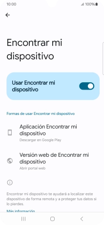 Pulsa la tecla de inicio para terminar y regresar a la pantalla de inicio.