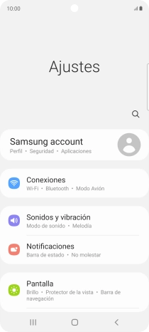 Pulsa Conexiones.