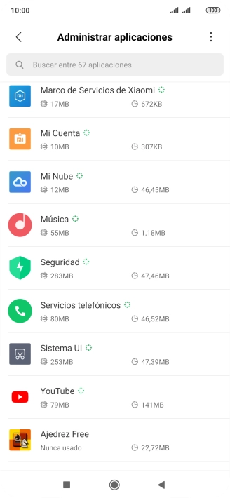 Pulsa la app deseada. Pulsa la app deseada.