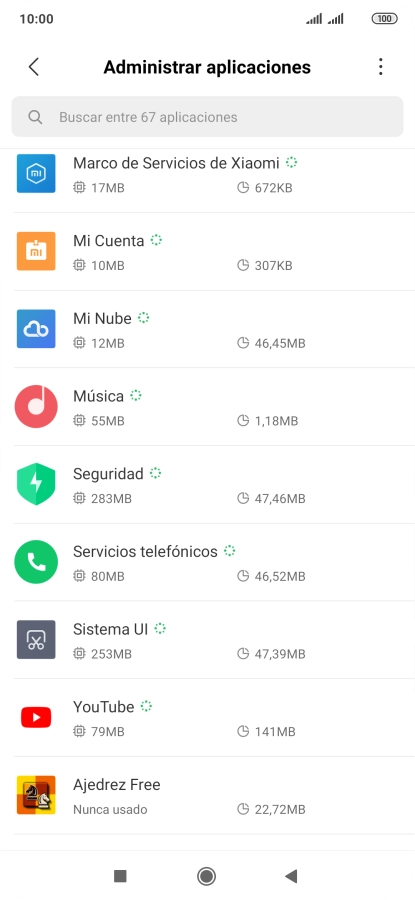Pulsa la app deseada. Pulsa la app deseada.