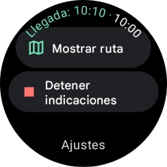 Pulsa Detener indicaciones. Pulsa Detener indicaciones.