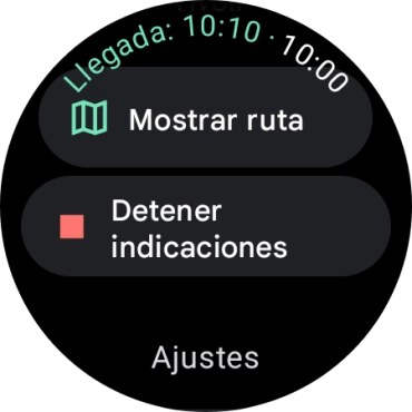 Pulsa Detener indicaciones. Pulsa Detener indicaciones.