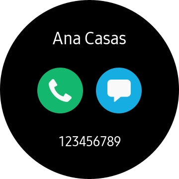 Pulsa el icono de realizar llamadas.
