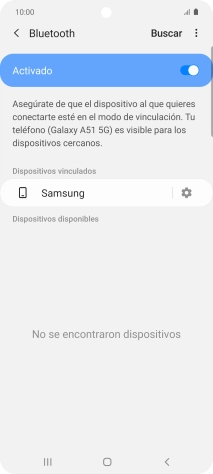 Pulsa la tecla de inicio para terminar y regresar a la pantalla de inicio.