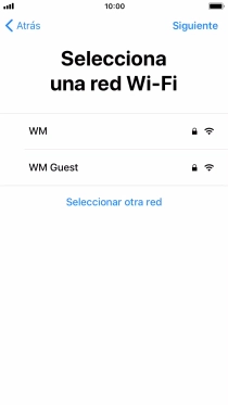 Pulsa la red wifi deseada. Pulsa la red wifi deseada.