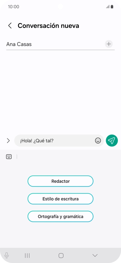 Pulsa Estilo de escritura. Pulsa Estilo de escritura.