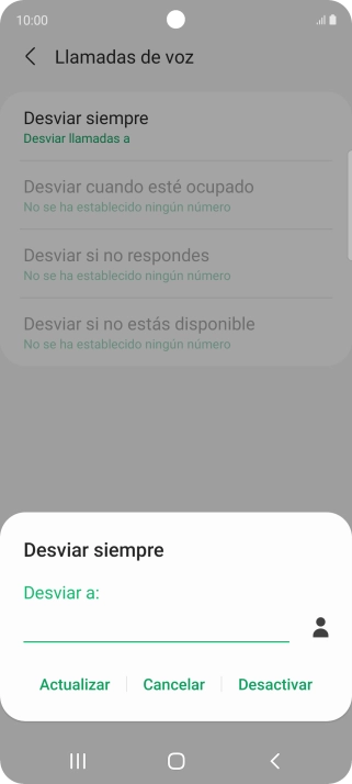 Pulsa Desactivar. Pulsa Desactivar.