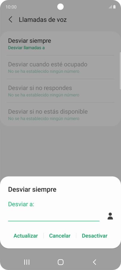 Pulsa Desactivar. Pulsa Desactivar.