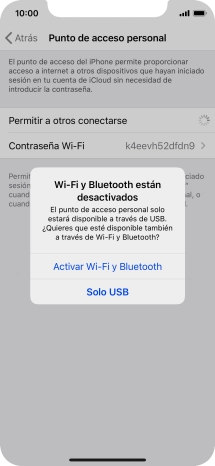 Si el wifi está desactivado, pulsa Activar Wi-Fi y Bluetooth. Si el wifi está desactivado, pulsa Activar Wi-Fi y Bluetooth.