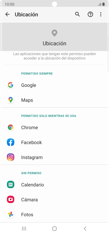 Pulsa la app deseada. Pulsa la app deseada.