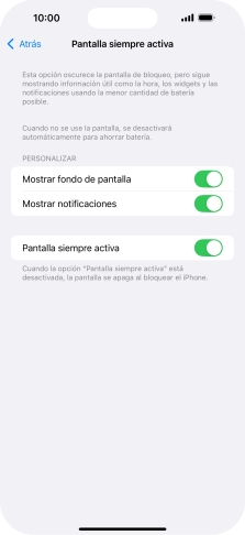 Pulsa el indicador junto a Pulsa el indicador junto a