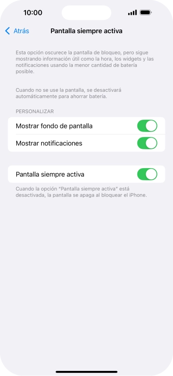 Pulsa el indicador junto a Pulsa el indicador junto a