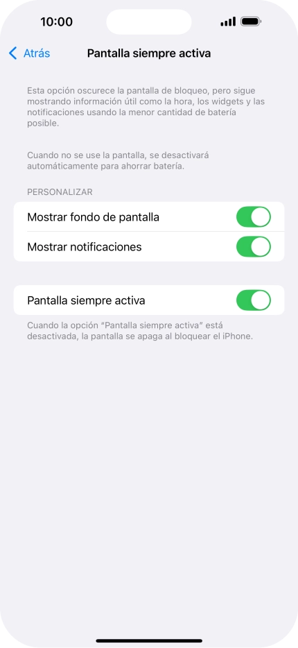 Pulsa el indicador junto a Pulsa el indicador junto a