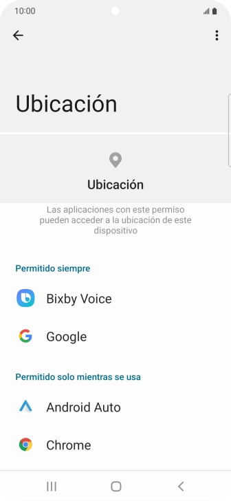 Pulsa la app deseada. Pulsa la app deseada.