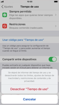 Pulsa Desactivar Pulsa Desactivar