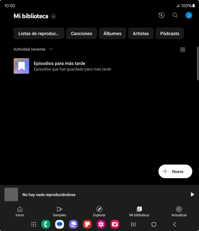 Pulsa la lista desplegable. Pulsa la lista desplegable.