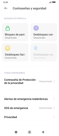 Pulsa Privacidad.
