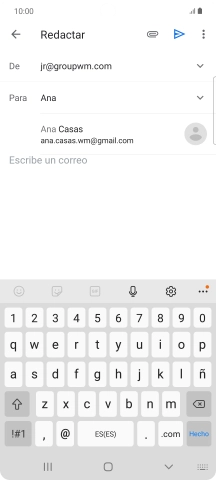 Pulsa el contacto deseado. Pulsa el contacto deseado.