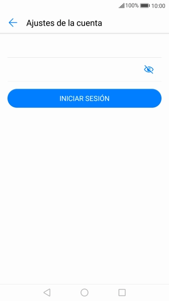 Pulsa INICIAR SESIÓN.