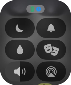 Pulsa el icono de No molestar para activar o desactivar la función. Pulsa el icono de No molestar para activar o desactivar la función.