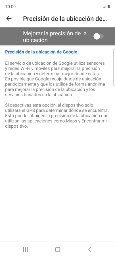 Pulsa el indicador junto a Pulsa el indicador junto a