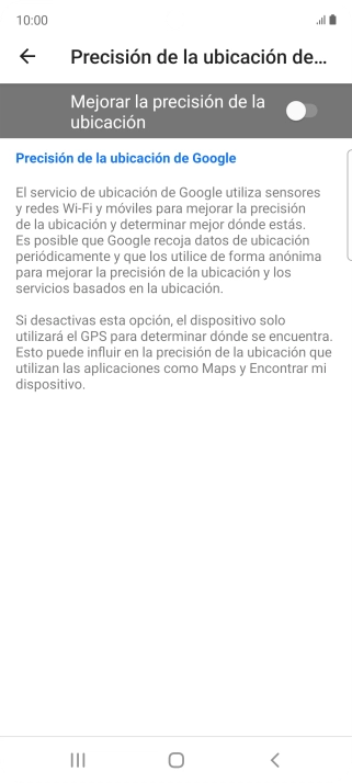 Pulsa el indicador junto a Pulsa el indicador junto a