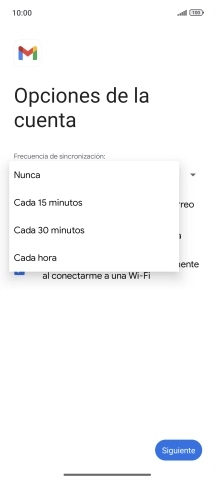 Pulsa el ajuste deseado. Pulsa el ajuste deseado.