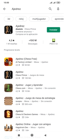 Pulsa la app deseada. Pulsa la app deseada.