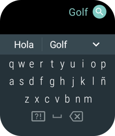 Introduce el nombre del tema o de la app y pulsa el icono de búsqueda. Introduce el nombre del tema o de la app y pulsa el icono de búsqueda.