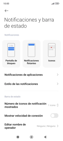 Pulsa Notificaciones de aplicaciones. Pulsa Notificaciones de aplicaciones.