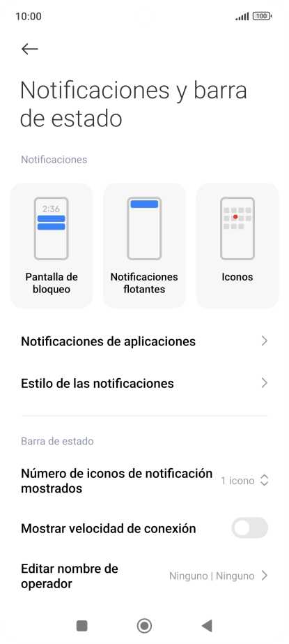 Pulsa Notificaciones de aplicaciones. Pulsa Notificaciones de aplicaciones.
