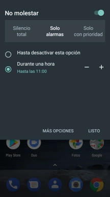 Si activas la función, sigue las indicaciones de la pantalla para seleccionar los ajustes deseados y pulsa LISTO. Si activas la función, sigue las indicaciones de la pantalla para seleccionar los ajustes deseados y pulsa LISTO.