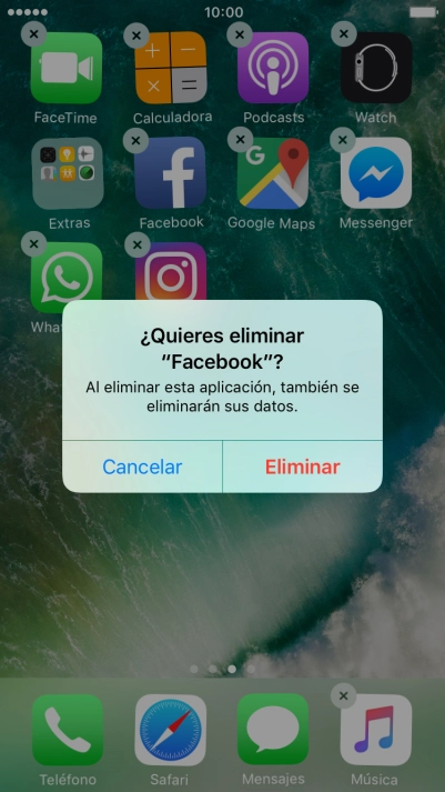 Pulsa Eliminar. Pulsa Eliminar.