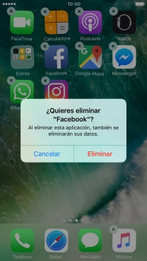 Pulsa Eliminar. Pulsa Eliminar.