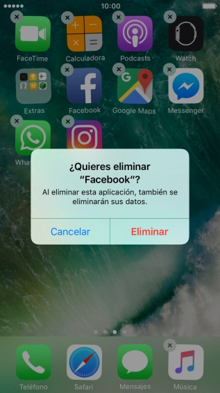 Pulsa Eliminar. Pulsa Eliminar.